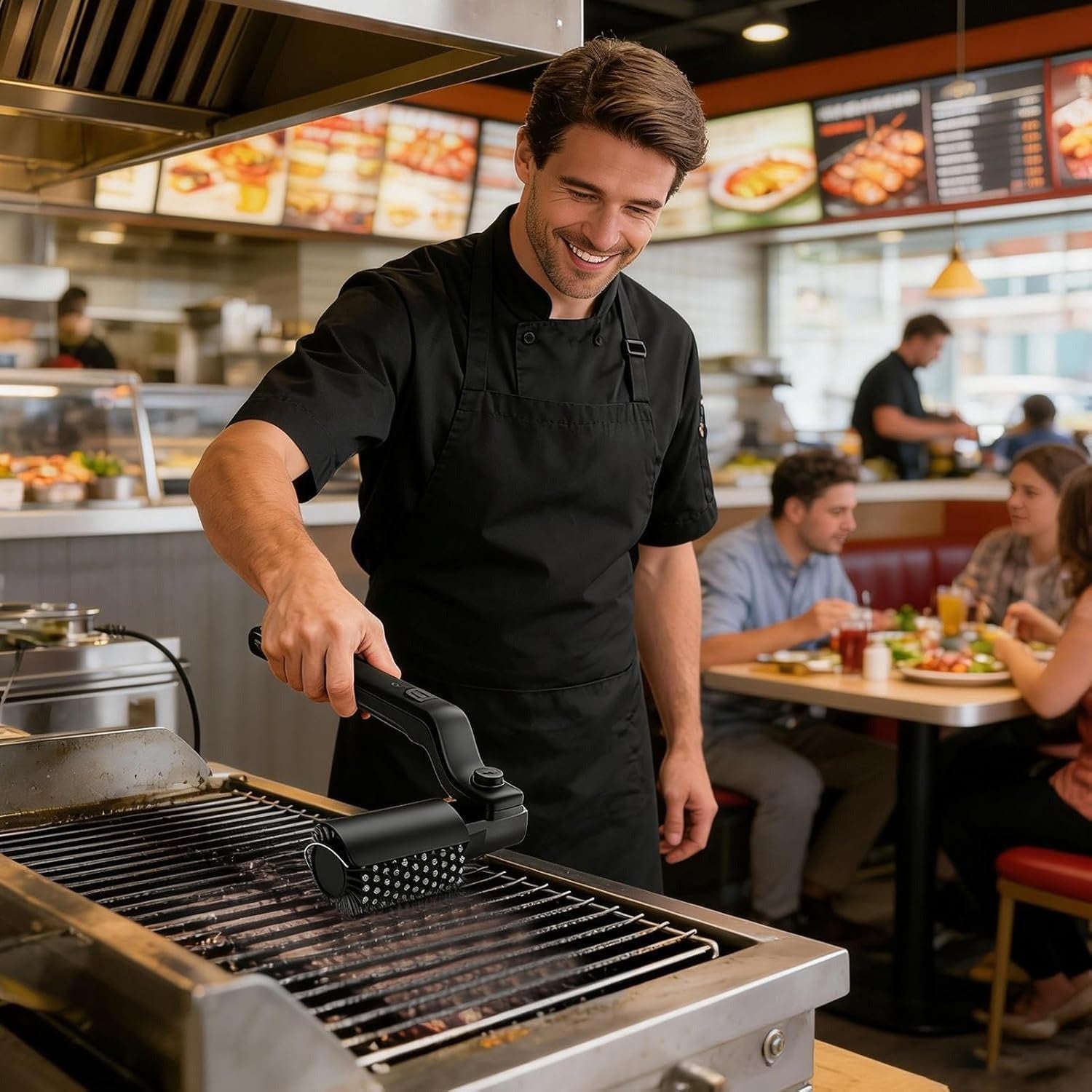 Wireless BBQ Cleaner Brush