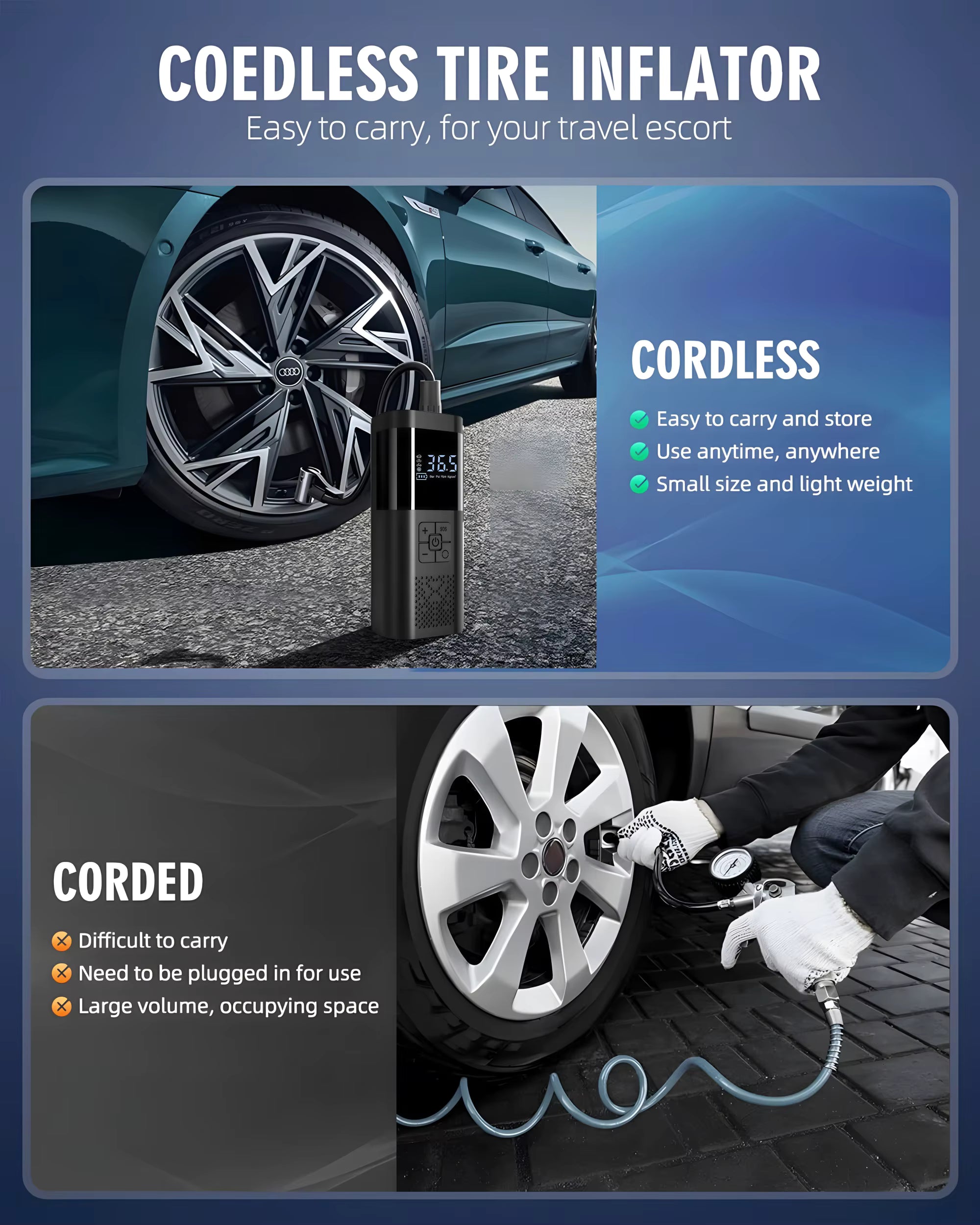 Portable Car Air Compressor