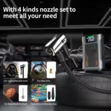 Portable Car Jump Starter with Air Compressor