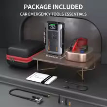 Portable Car Jump Starter with Air Compressor