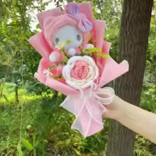 Plush Bouquet Hello Kitty Gift Set