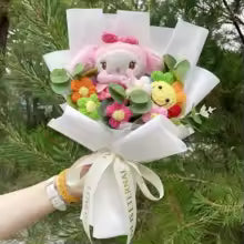Plush Bouquet Hello Kitty Gift Set