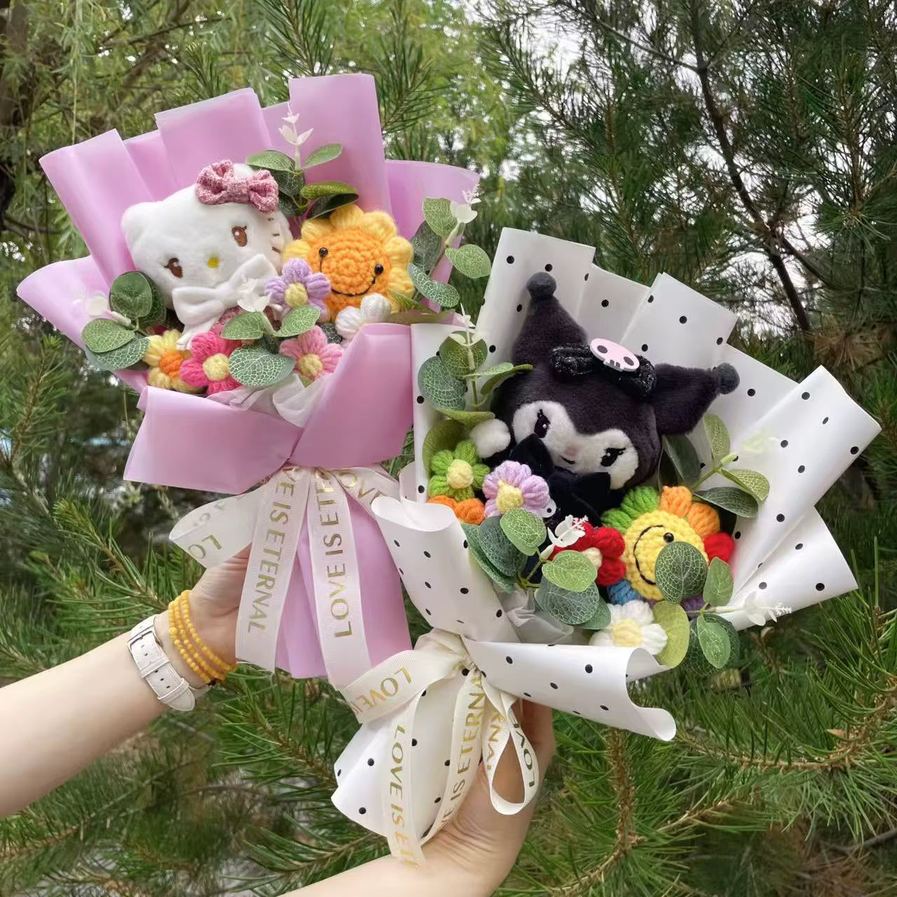 Plush Bouquet Hello Kitty Gift Set