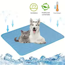 Dog Cooling Mat Summer Pet Cold Bed - Extra Large for Small & Big Dogs
