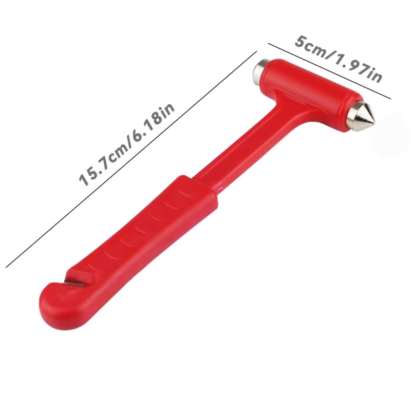Steel Car Emergency Hammer with Belt Cutter