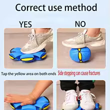 Flying Saucer Bouncing Ball - Durable Elastic Dog Toy for Outdoor Activities