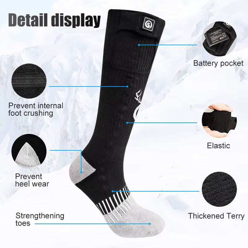 Rechargeable Electric Heated Socks