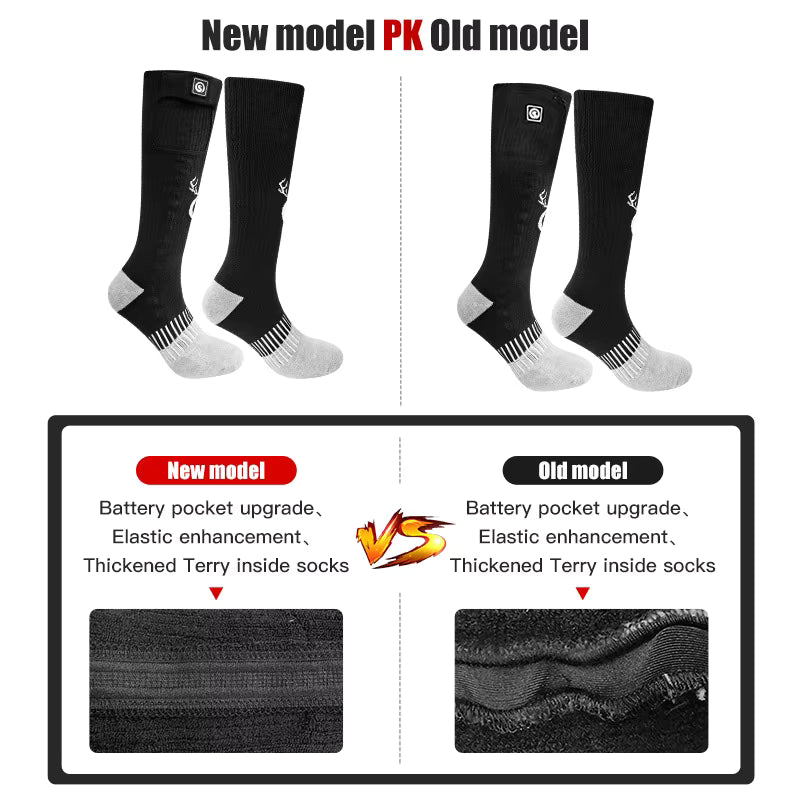Rechargeable Electric Heated Socks