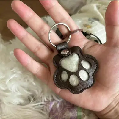 Pet Hair Keychain