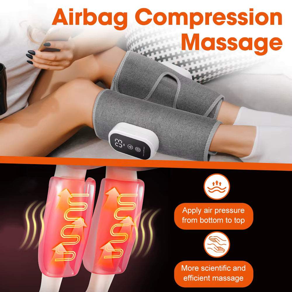 360° Air Pressure Calf Massager Wireless Leg Massage
