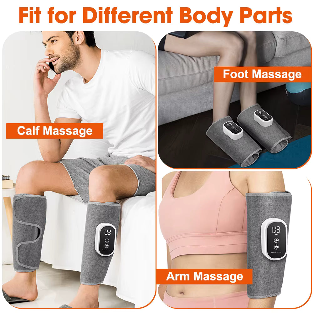 360° Air Pressure Calf Massager Wireless Leg Massage