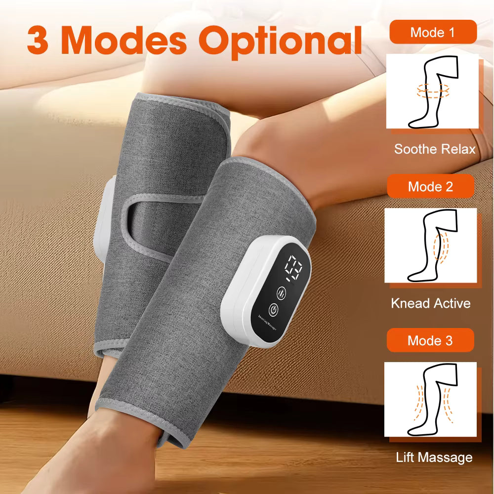 360° Air Pressure Calf Massager Wireless Leg Massage