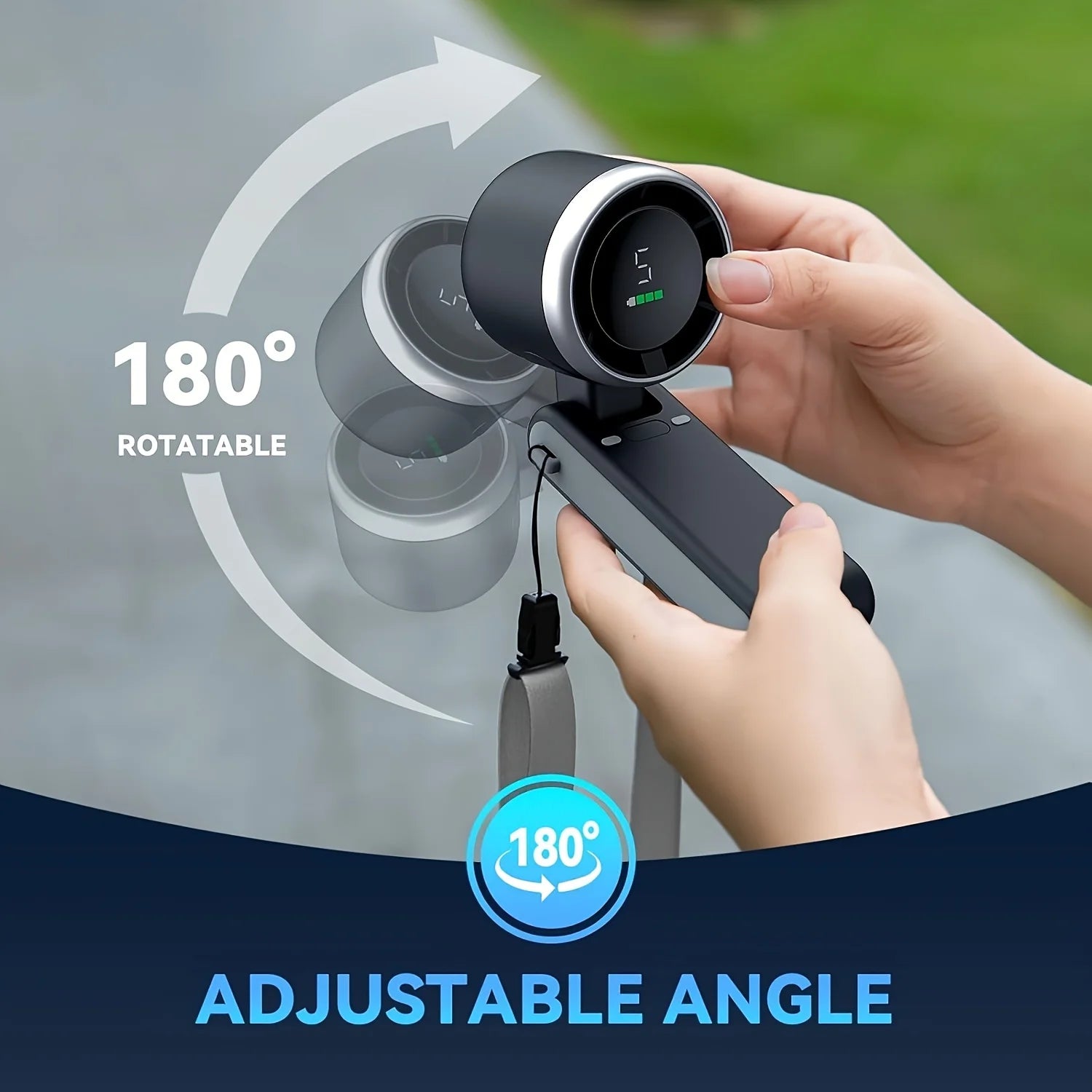 Rechargeable Handheld Portable Fan