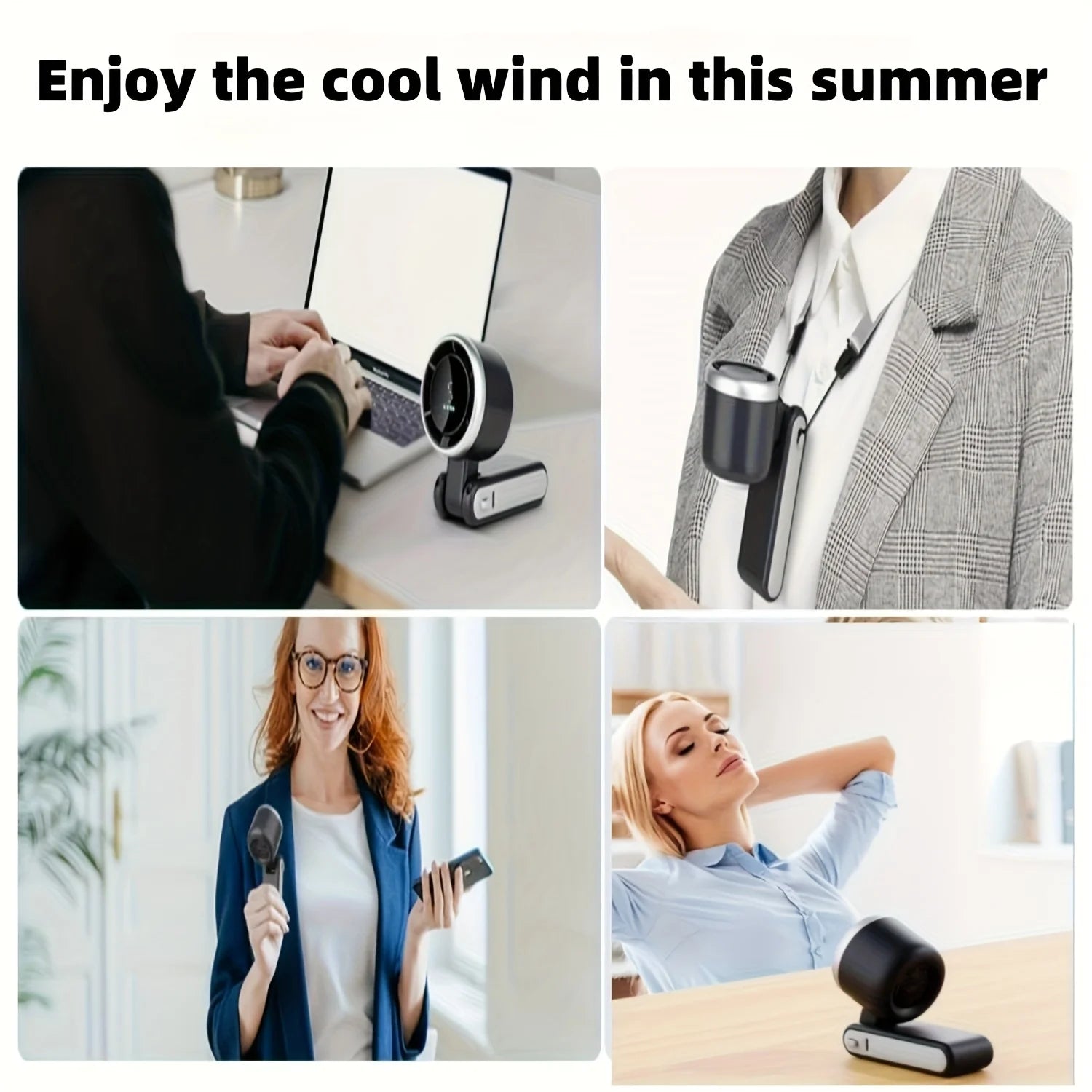 Rechargeable Handheld Portable Fan