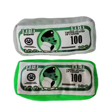 Simulation Money Dog Toy - Squeaky Crinkle Paper Chew Toy