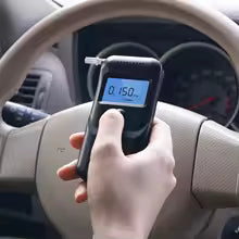 Digital Alcohol Tester Breathalyzer with LCD Display