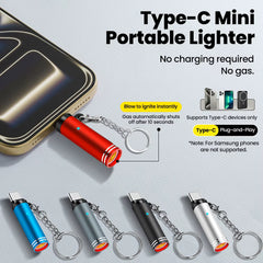 Mini Type C USB  Lighter